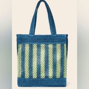 💙💚NWT STRAW CROCHET TOTE💚💙